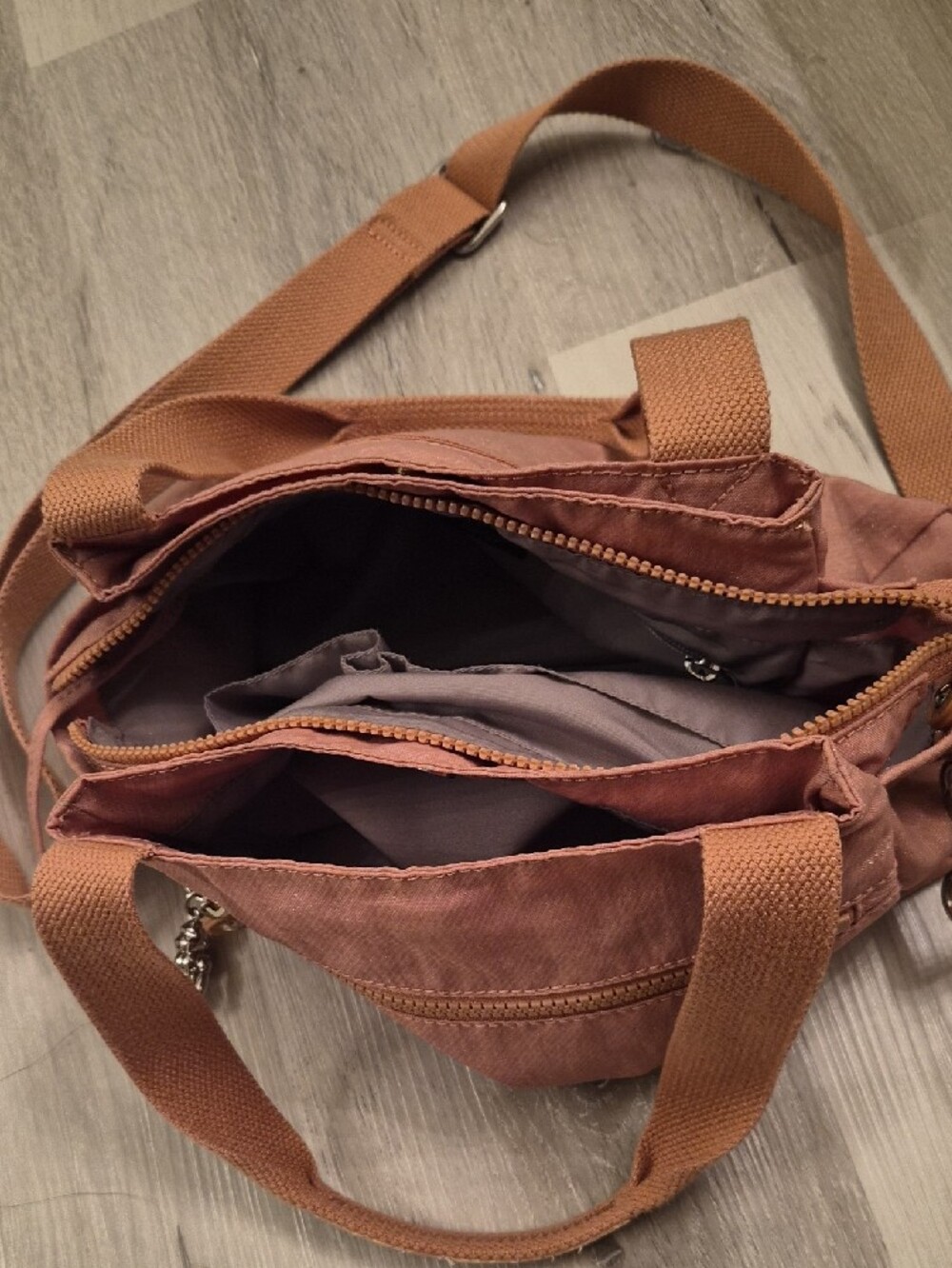 Kipling Blush Pink Crossbody Bag.- Pink - Picture 8 of 15
